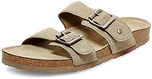 Madden Girl Damen Brando Flache Sandale, Taupe, 38 EU von Madden Girl