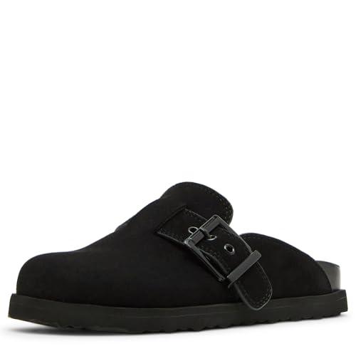 Madden Girl Damen Marley Holzschuh, Schwarzer Stoff, 37 EU Madden Girl Damen Marley Holzschuh, Schwarzer Stoff, 37 EU von Madden Girl