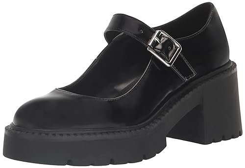 Madden Girl Damen Thriveee Mary Jane Schuh, Schwarze Box, 36.5 EU von Madden Girl