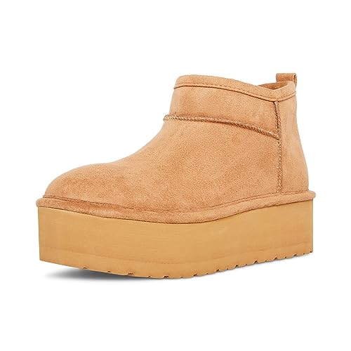 Madden Girl Embracce Damen-Stiefelette, Hellbraun, 37 EU von Madden Girl