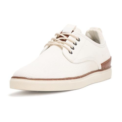 Madden's Men's Herren M-Cinque Sneaker, Weiße Leinwand, 41 EU von Madden's Men's