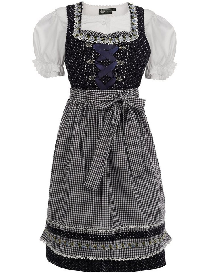 Maddox Dirndl Kinder Trachten 'Milena' 3-tlg. mit Bluse, Tracht von Maddox