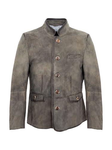 Maddox Herren Jacke Marc-AC-Metis grau 60 von Maddox