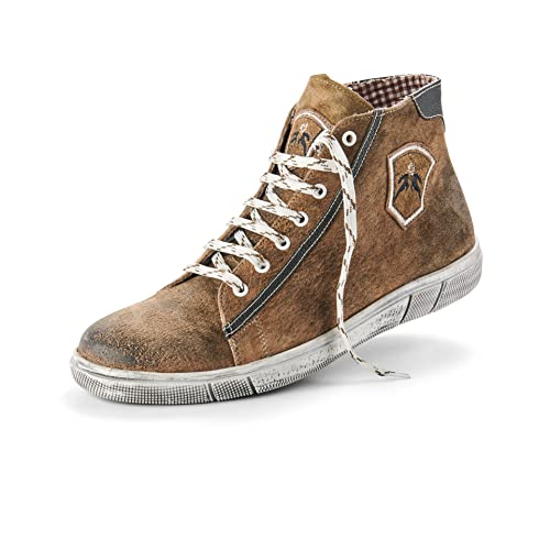 Maddox Herren Sneaker Trachtenschuh Marinus Wood braun (Wood, Numeric_41) von Maddox