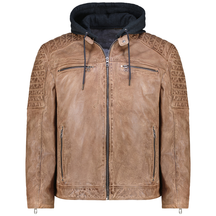 Maddox Lederjacke im Biker-Stil von Maddox