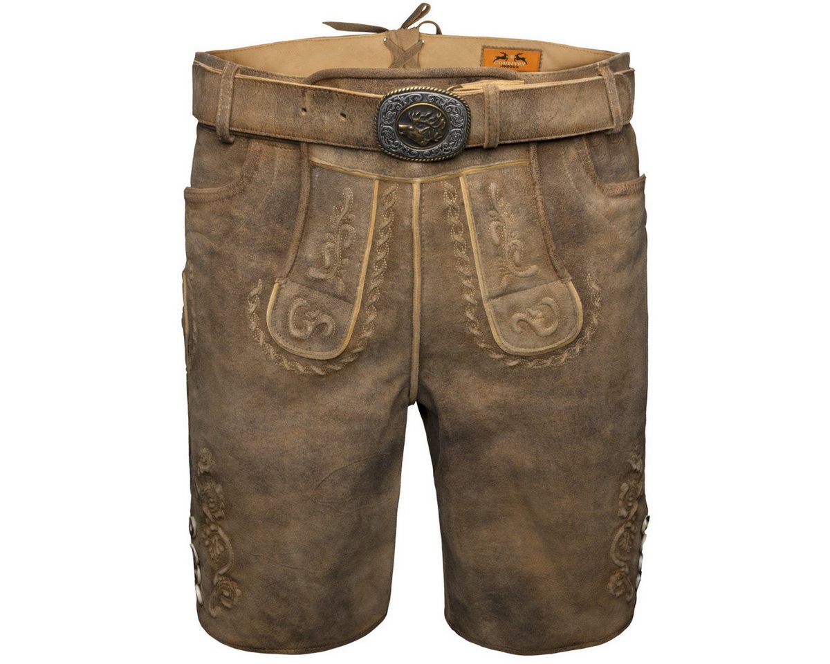 Maddox Trachtenlederhose Fuschlsee Herren (1-tlg) Maddox Trachtenlederhose Fuschlsee Herren (1-tlg) von Maddox