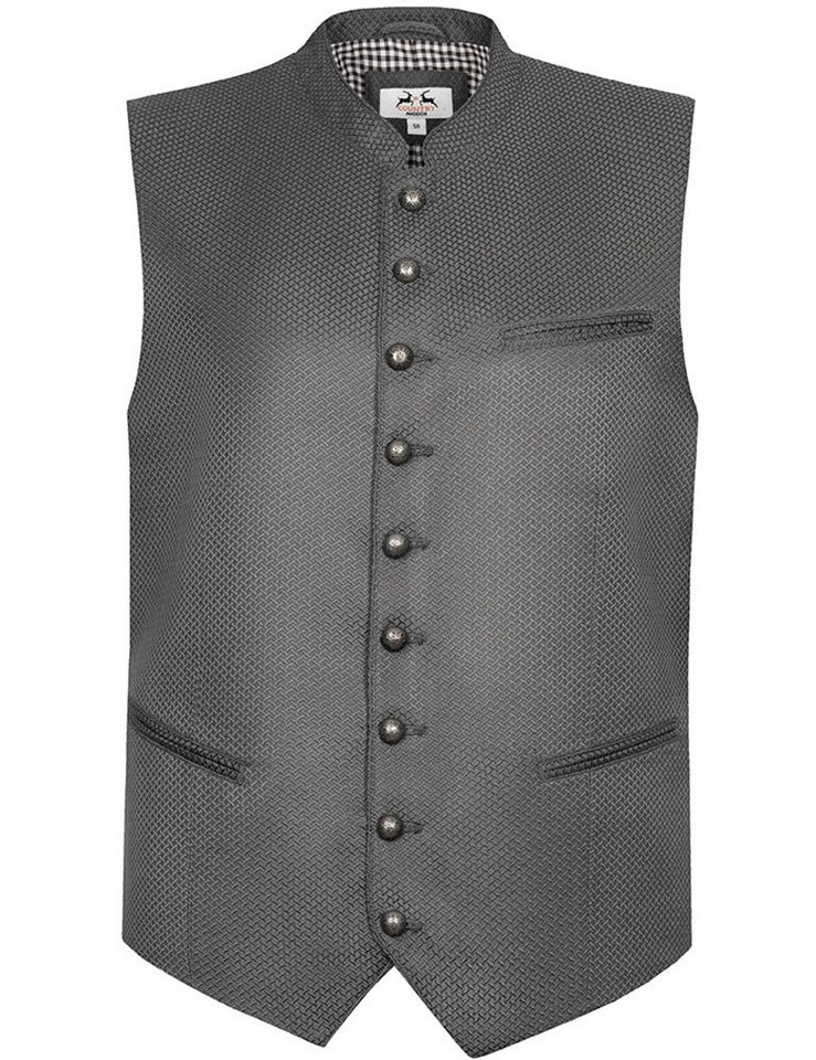 Maddox Trachtenweste Herren Trachten Weste 'Suttensee', Grau Maddox Trachtenweste Herren Trachten Weste 'Suttensee', Grau von Maddox