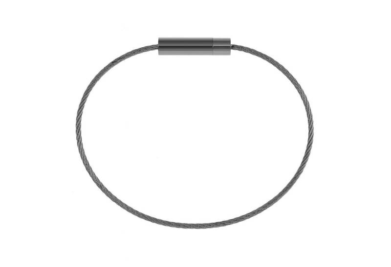 Made by Nami Armband Drahtseil Armband für Herren mit Drehverschluss, Schmuck für Männer - Wasserfest von Made by Nami