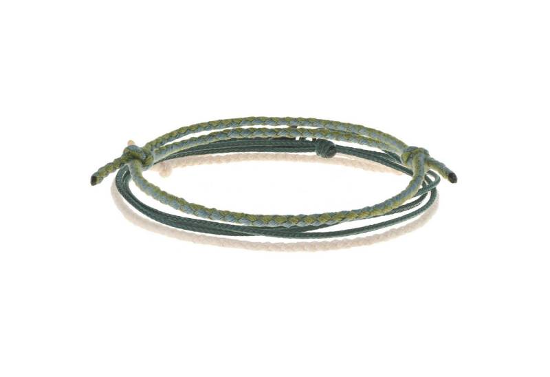 Made by Nami Armband Set Armband Herren Damen bunt mit verschiedenen Armbändern, aus Stoff und Edelstahl - Schlichtes Design - Wasserfest von Made by Nami