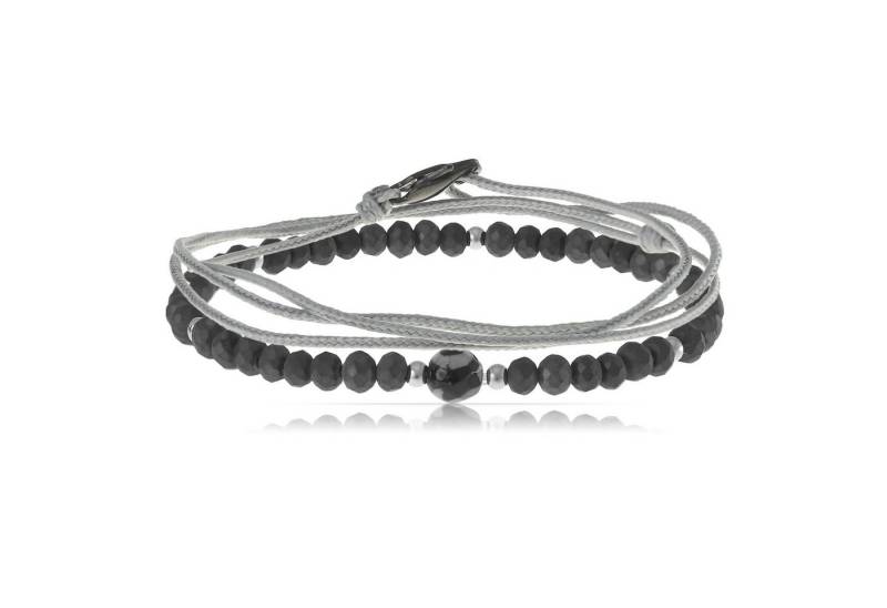 Made by Nami Armband Set Armband Herren Damen bunt mit verschiedenen Armbändern, aus Stoff und Edelstahl - Schlichtes Design - Wasserfest von Made by Nami