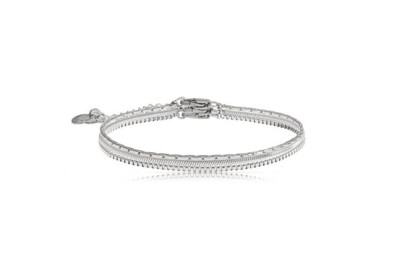 Made by Nami Edelstahlarmband Silber oder Gold Armband Edelstahl Minimalistisches Armband Herren, Filigrane Armkette Cuban Link Chain von Made by Nami