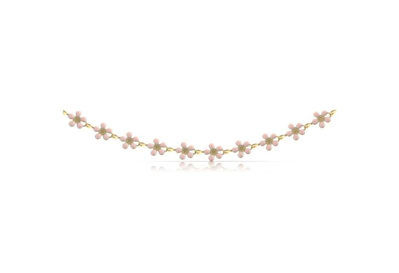 Made by Nami Edelstahlkette Gänseblümchen Damen Gold Blumenkette aus Chirurgischem Edelstahl, 40 + 5 cm Hypoallergen Wasserfester Schmuck Hippie Schmuck Damen Made by Nami Edelstahlkette Gänseblümchen Damen Gold Blumenkette aus Chirurgischem Edelstahl, 40 + 5 cm Hypoallergen Wasserfester Schmuck Hippie Schmuck Damen von Made by Nami