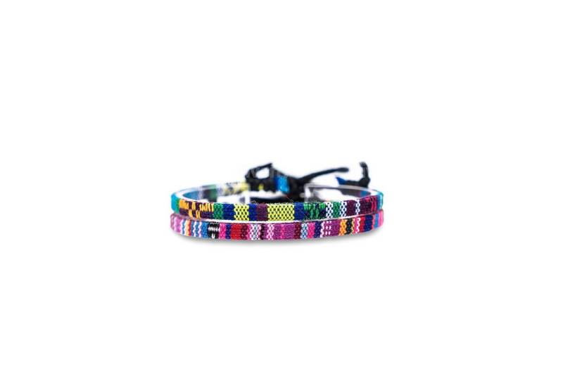 Made by Nami Freundschaftsarmband Surfer Armband 2-er Set Boho Schmuck (Set, 2), Ethno Hippie Style Freundschaftsarmbänder von Made by Nami