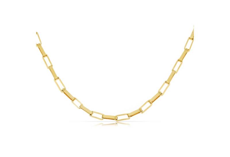 Made by Nami Gliederkette für Damen in Gold Edelstahl Sommer Schmuck, 40 + 5 cm Länge Geschenk für Sie Wasserfest Made by Nami Gliederkette für Damen in Gold Edelstahl Sommer Schmuck, 40 + 5 cm Länge Geschenk für Sie Wasserfest von Made by Nami