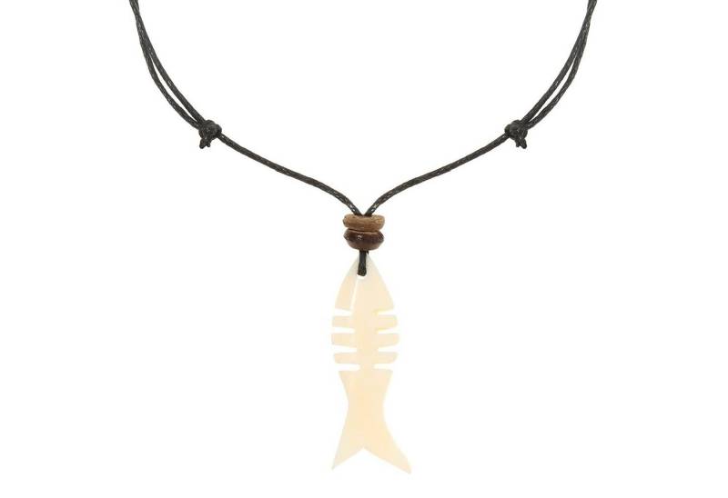 Made by Nami Kette mit Anhänger Herren Surfer Halskette, Verstellbar Strand Wasserfest Sommer Schiebeknotentechnik von Made by Nami