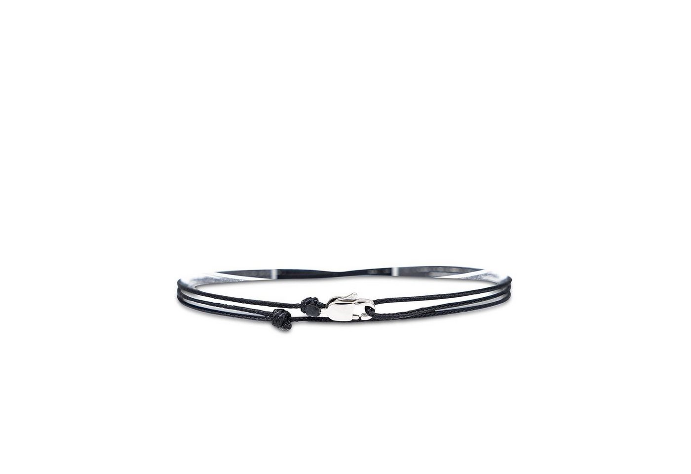 Made by Nami Wickelarmband Minimalistisches Armband mit Karabinerhaken Herren Armband Damen, Maritimes Armband Wasserfest & Verstellbar von Made by Nami