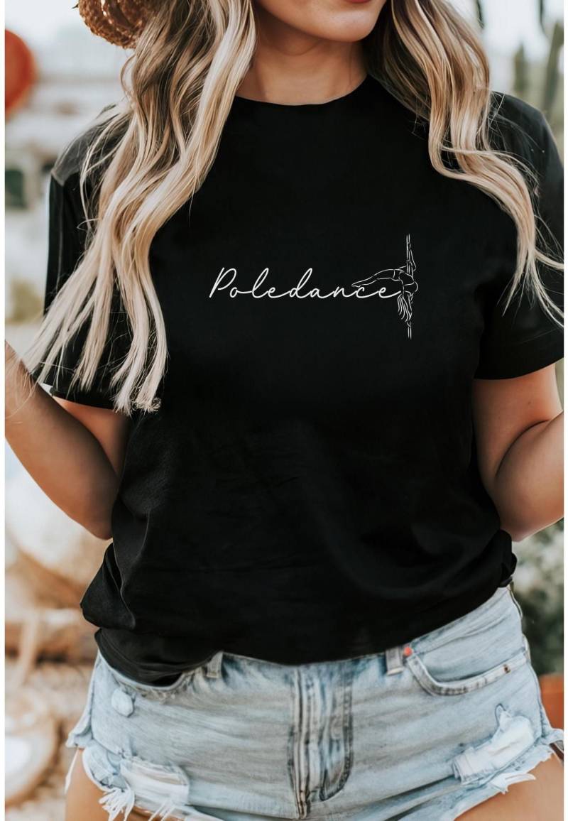 Poledance Shirt Gift, Pole Dance Shirt, Dance, Tshirt, Dancing Retro von MadeByAnnK