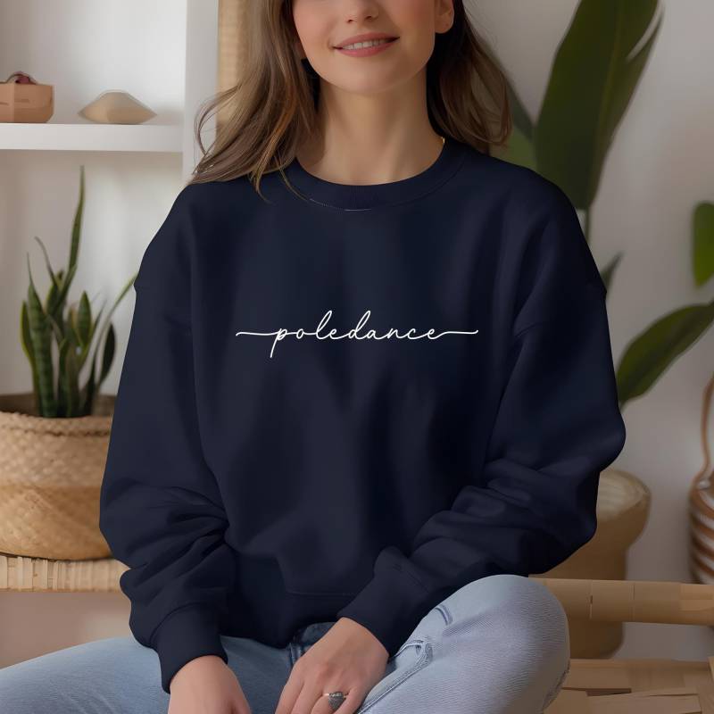 Poledance Sweatshirt, Pole Dance Hoodie, Gift, Wear, Sport, Aerial Vertical, Dancing, Exotic Dance, Pole Dancing von MadeByAnnK