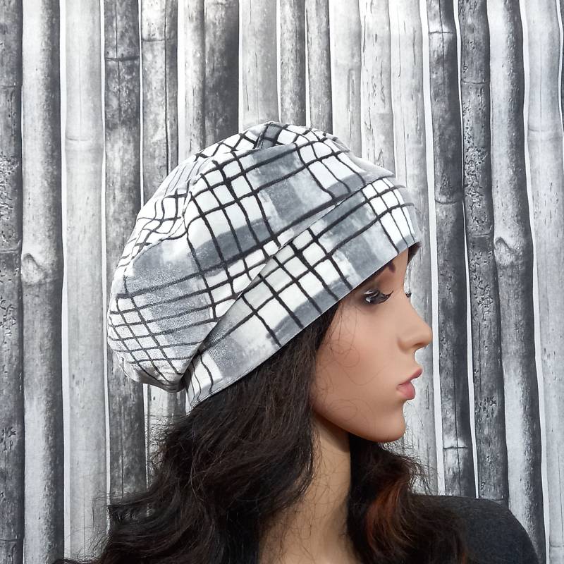 Beret Hut Für Frauen Handgemachte Kopfbedeckung Gefütterter Samt Passt S-M von MadeByAntra