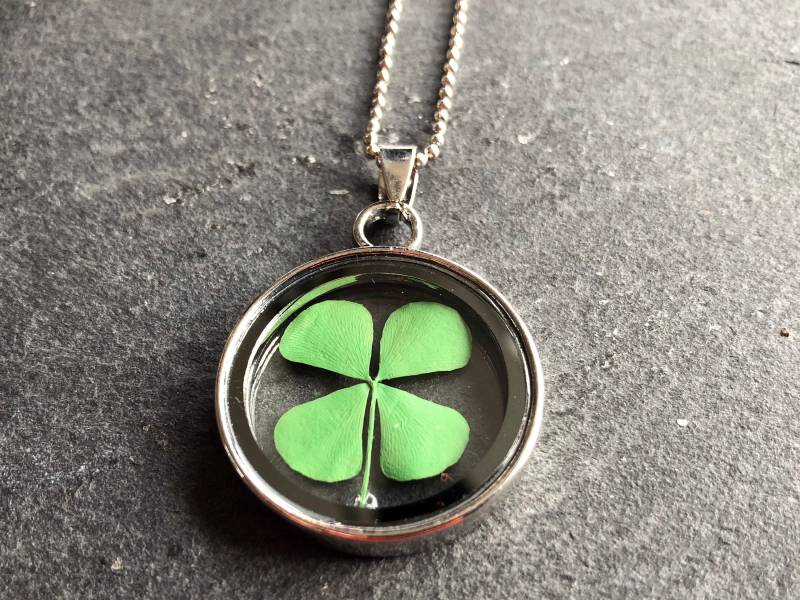 Glücksklee Kette Glücksklee Kette von MadeByChristineNL