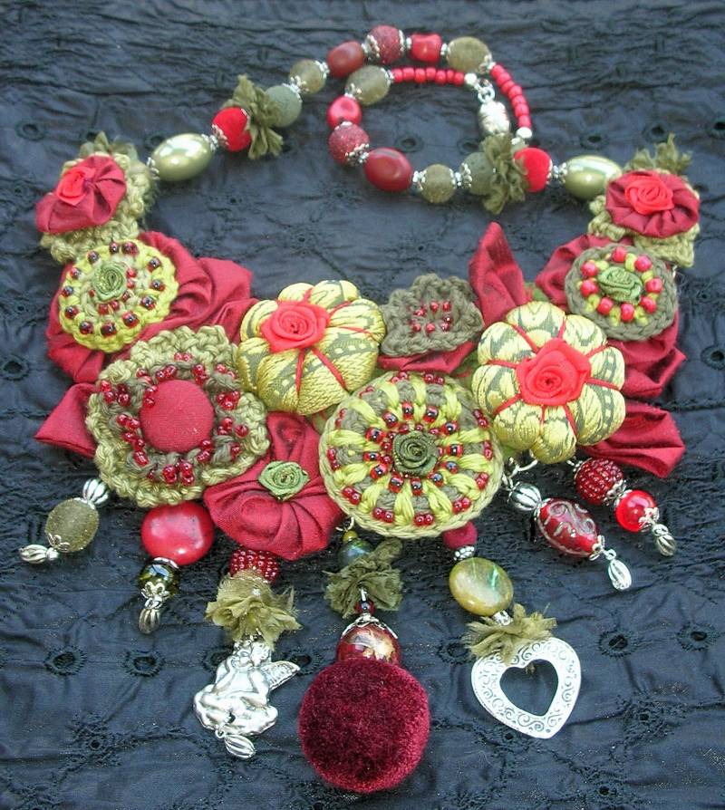 Opulente Textilkette Opulente Textilkette von MadeByErnestine