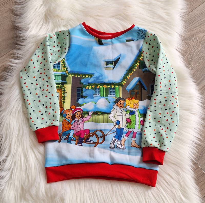 Bibi Blocksberg Die Kleine Hexe, Pullover in Der Größe 104-110 Sweat, Mädchen Und Junge, Baby, Kleinkind von MadeByNaehwichtel