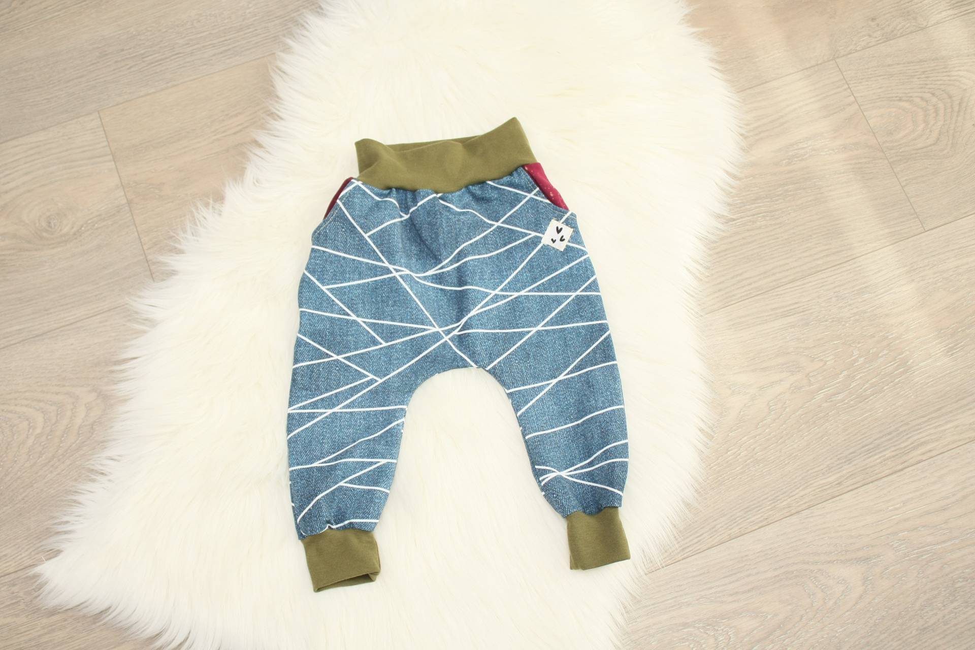 Hose "Baggy Pants" Für Kinder in Größe 80 von MadeByNaehwichtel