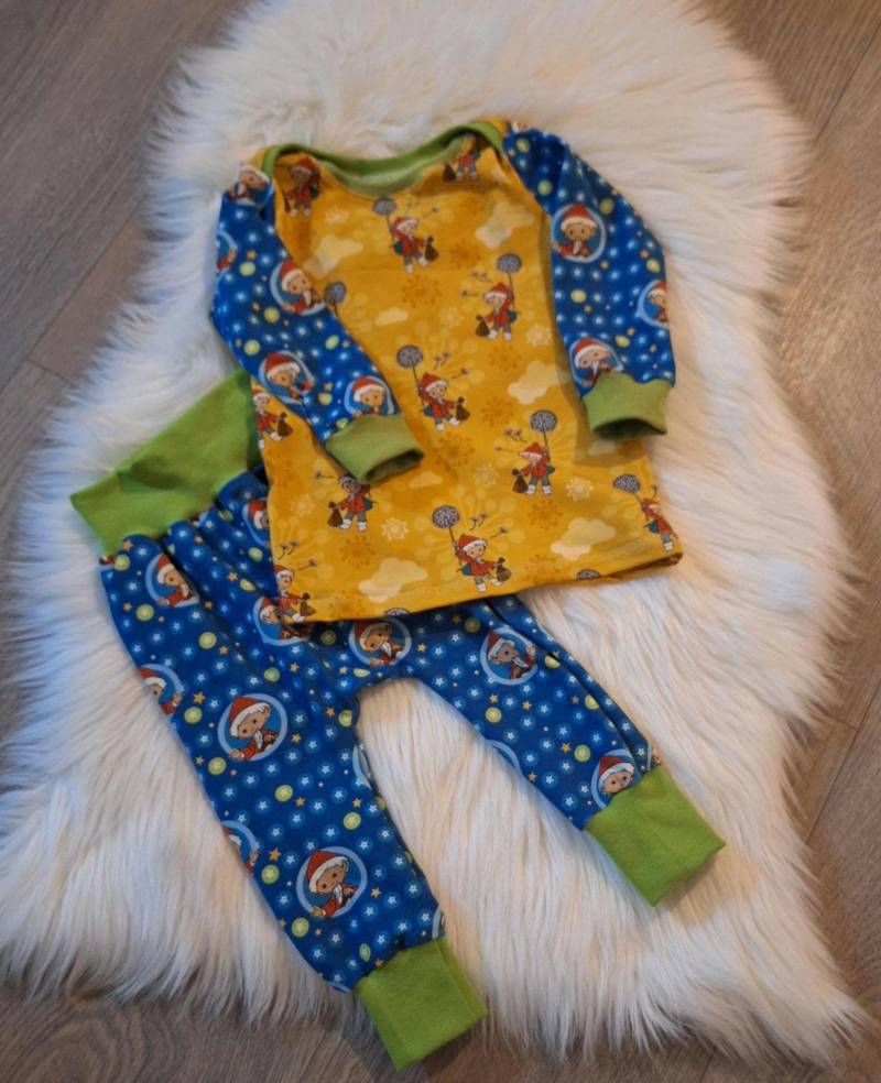 Schlafanzug Größe 80, Set Sandmännchen, Junge Und Mädchen von MadeByNaehwichtel