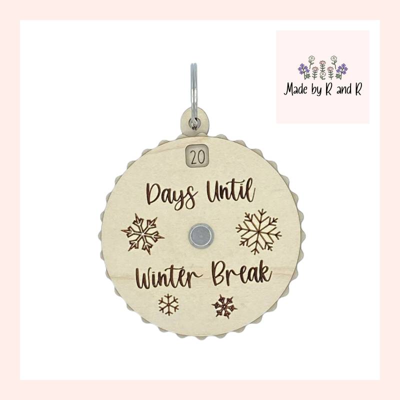 Tage Bis Zur Winterpause 30-Tage-Countdown-Spinner Von Made By R And von MadeByRandR