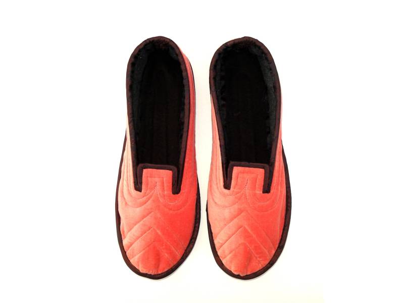 Hausschuhe Frauen, Samt Hausschuhe, Weiche Sohle Schuhe, Damen Wolle Warme Geschenk Frauen von MadeByTinna