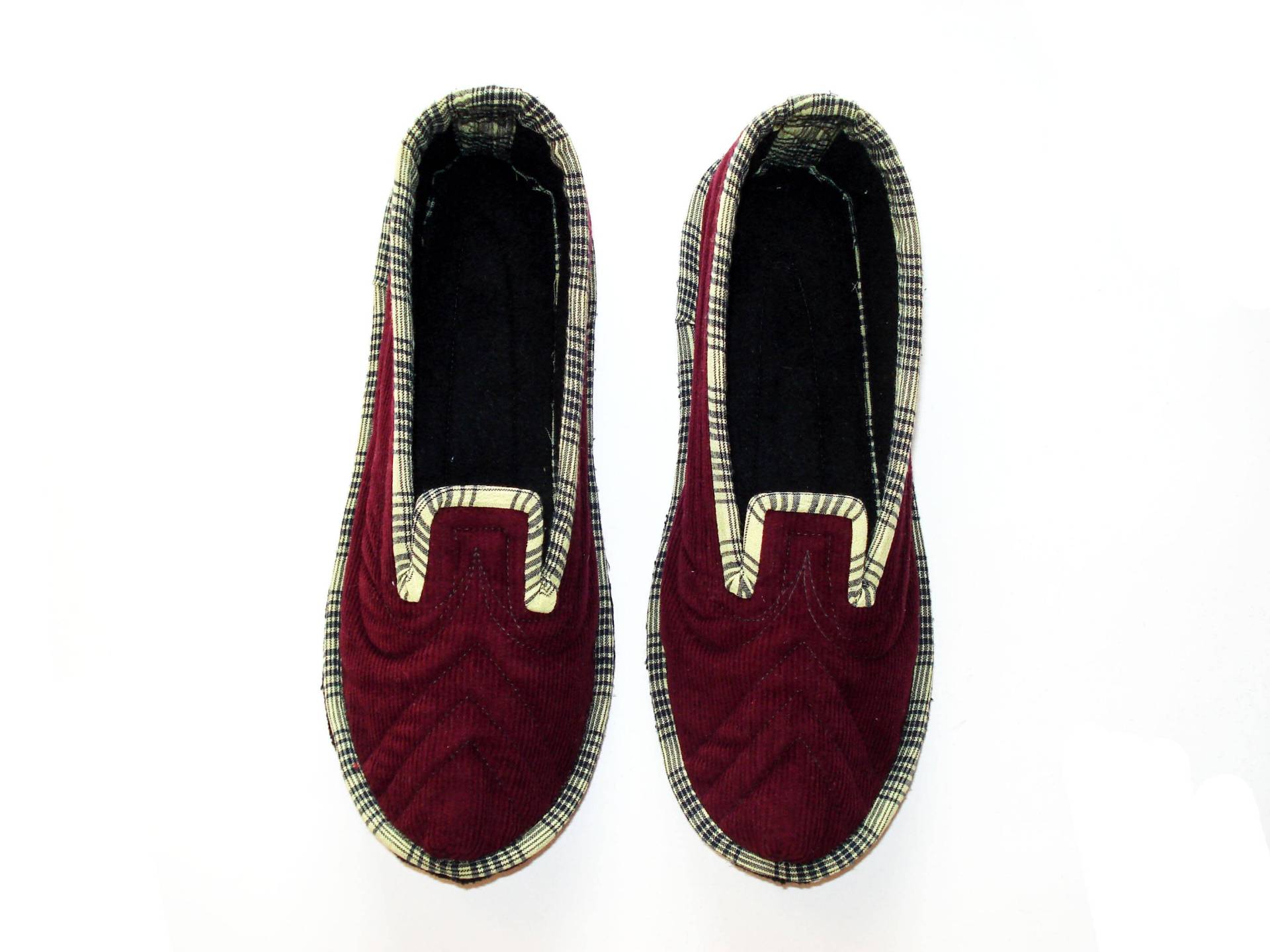 Samt Damen Schuhe, Hausschuhe Frauen, Wolle Hausschuhe, Bequeme Reise Home Weihnachtsgeschenk von MadeByTinna