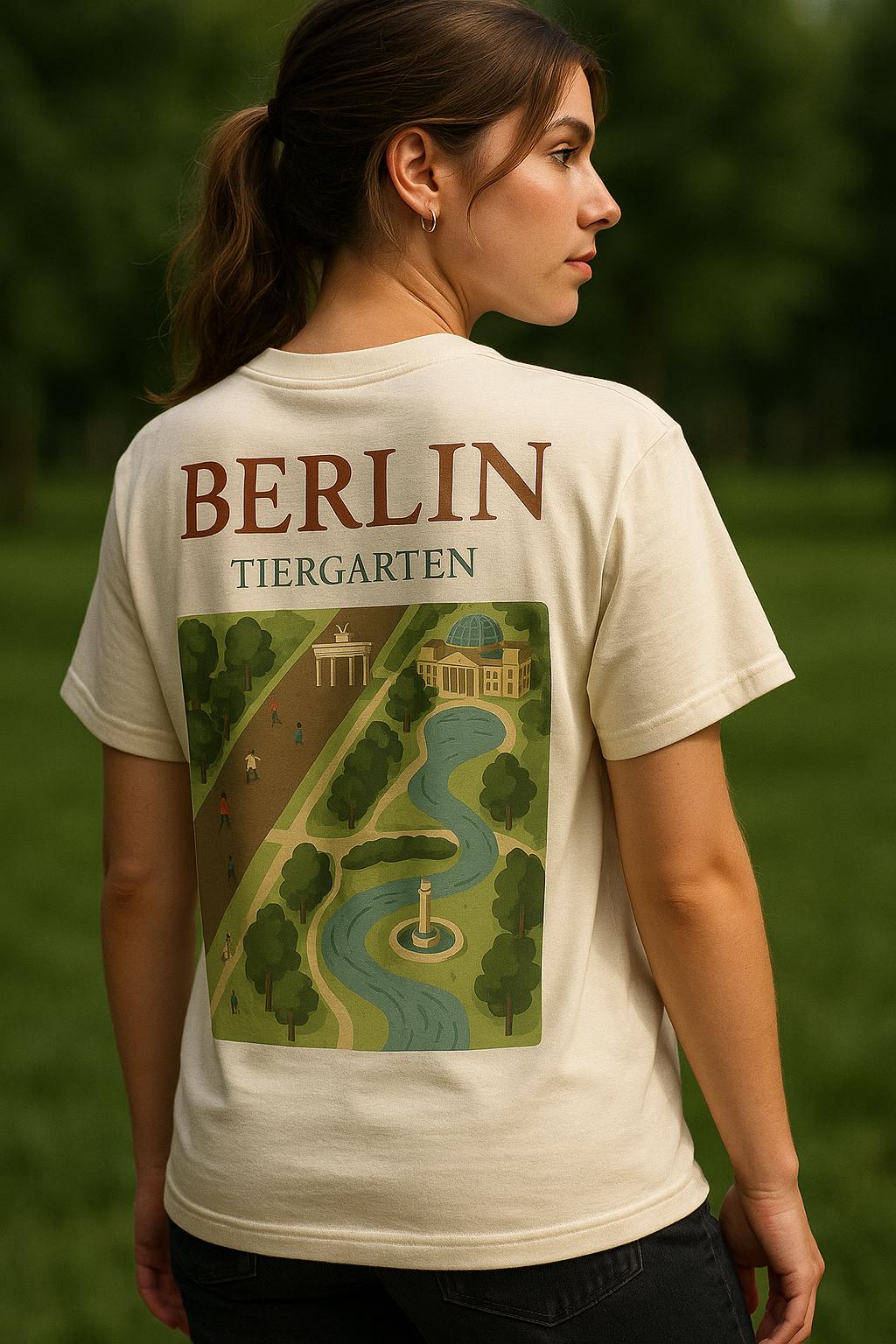 Berlin Tiergarten T-Shirt Stadtplan Design Urbanes Shirt Unisex Reise Souvenir | Streetwear Mit Hauptstadt Flair Berlin Tiergarten T-Shirt Stadtplan Design Urbanes Shirt Unisex Reise Souvenir | Streetwear Mit Hauptstadt Flair von MadeByVintagejacketz