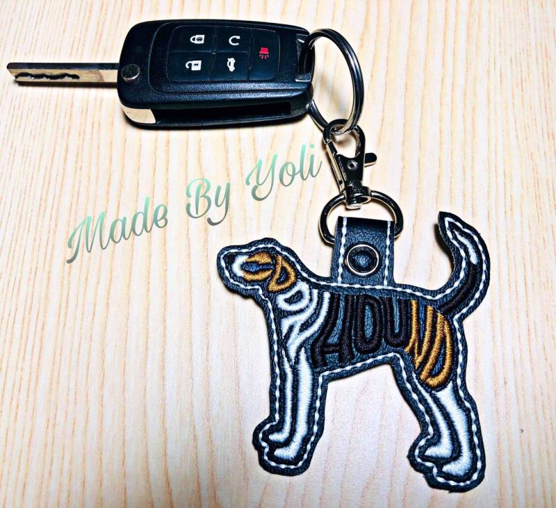 Coonhound Schlüsselanhänger Coonhound Schlüsselanhänger von MadeByYoli