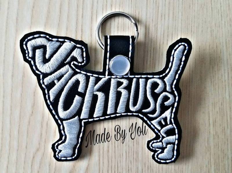 Jack Russel Schlüsselanhänger Jack Russel Schlüsselanhänger von MadeByYoli