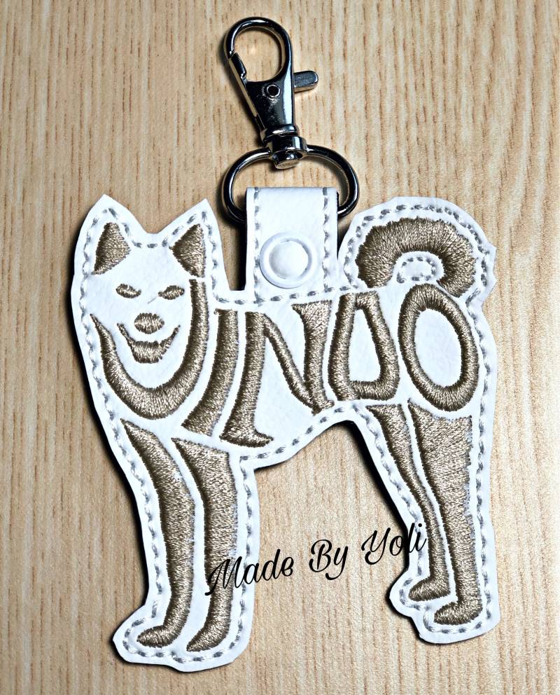 Jindo Schlüsselanhänger Jindo Schlüsselanhänger von MadeByYoli