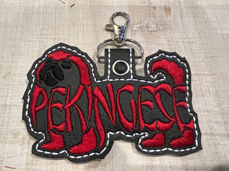 Pekinese Schlüsselanhänger Pekinese Schlüsselanhänger von MadeByYoli