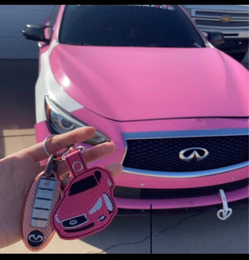 Q 50 Auto Schlüsselanhänger Q 50 Auto Schlüsselanhänger von MadeByYoli