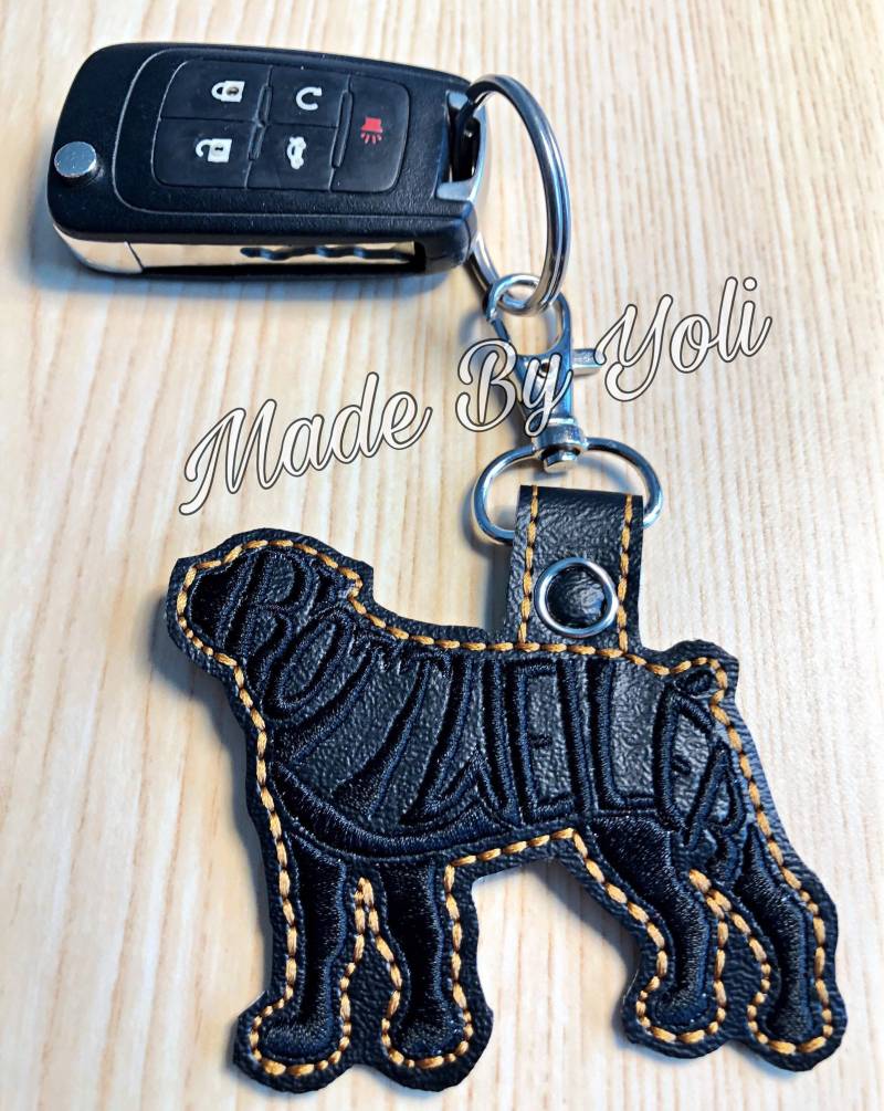 Rottweiler Schlüsselanhänger Rottweiler Schlüsselanhänger von MadeByYoli