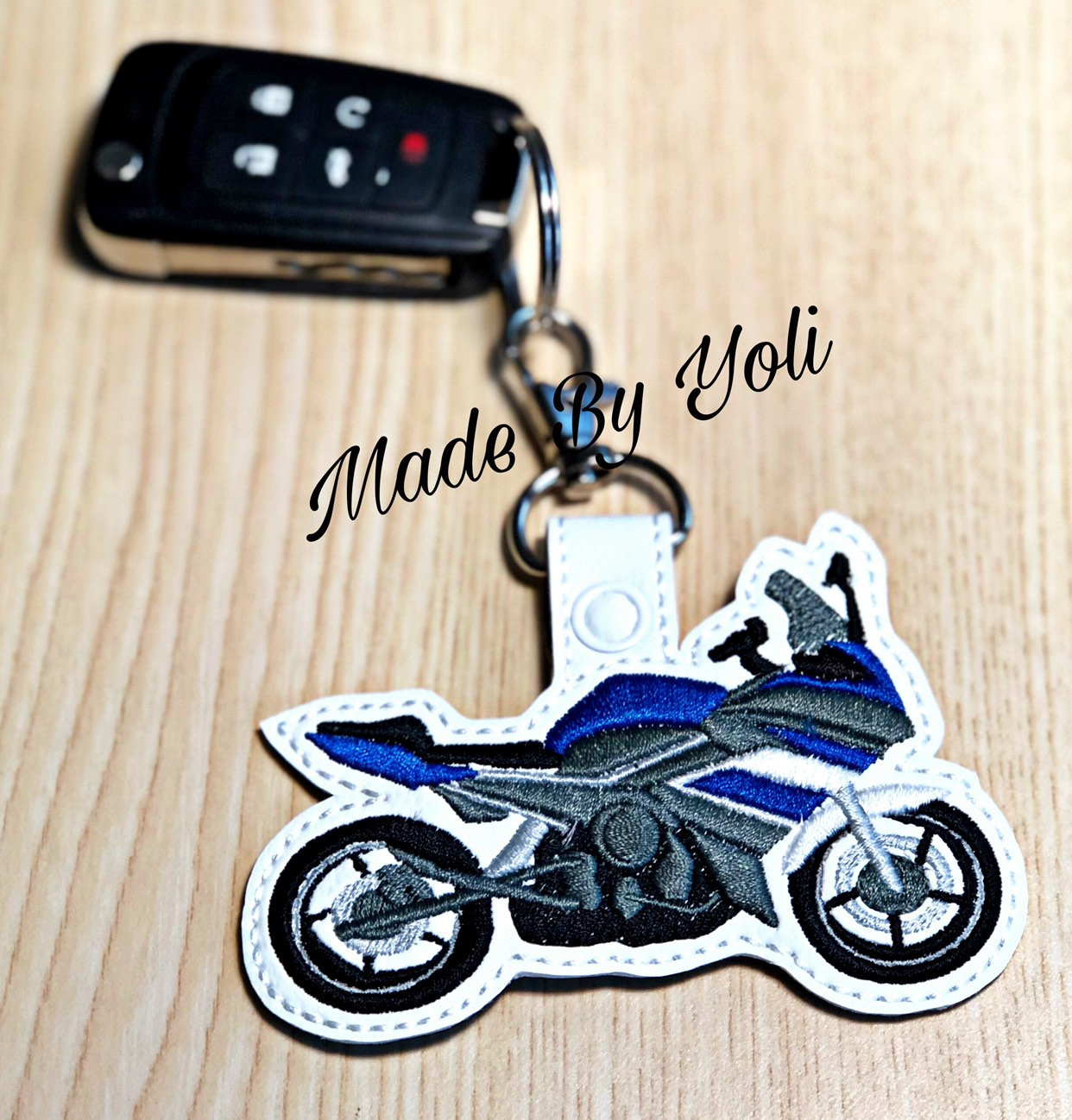 Yam Motorrad Schlüsselanhänger Yam Motorrad Schlüsselanhänger von MadeByYoli