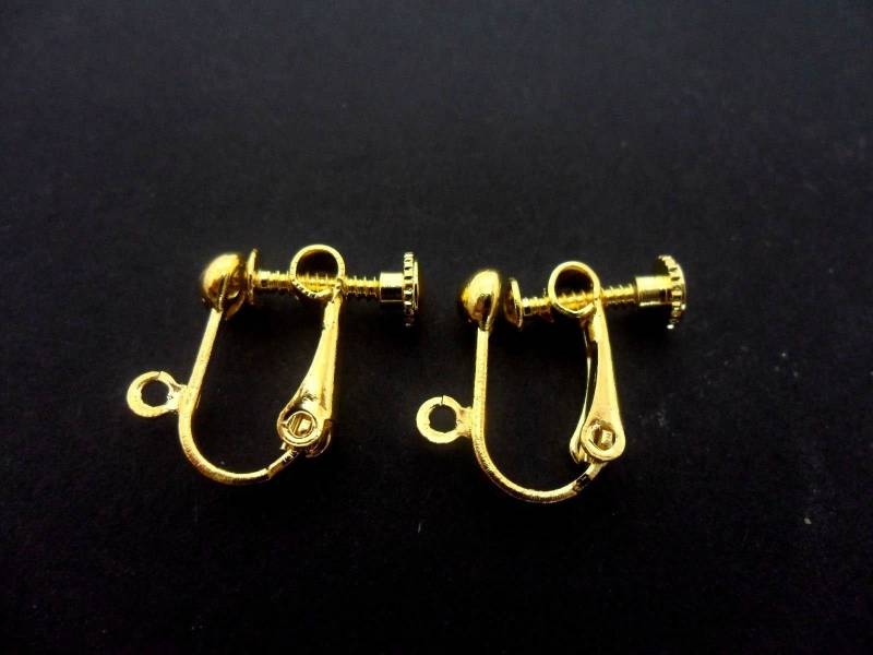 Ein Paar Hebel/Schraube Zurück Nicht Durchbohrt Ohrclips Clip Auf . Goldfarbe Neu Ein Paar Hebel/Schraube Zurück Nicht Durchbohrt Ohrclips Clip Auf . Goldfarbe Neu von MadeInEngland63