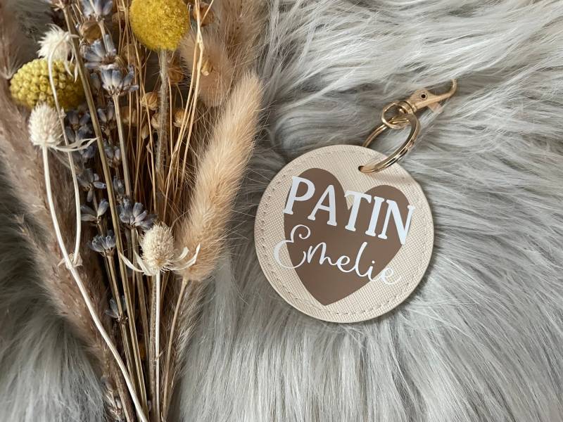 Schlüsselanhänger Personalisiert/Papa Mama Besties Pate Patin von MadeNiseThings