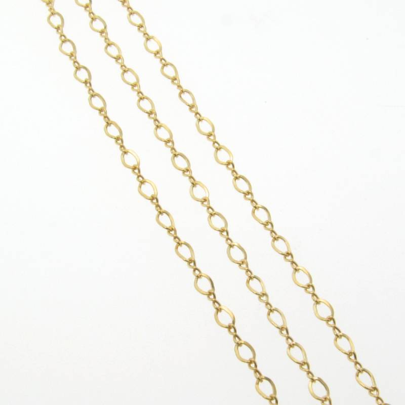 16-Zoll-Gold Gefüllt 3 X 2 Mm Abbildung 8 Halskette Mit Verschluss - Individuelle Längen Erhältlich, C9 von MadeOfMetal