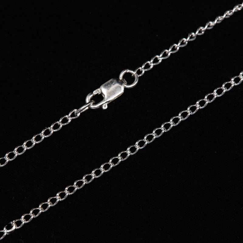 22 Zoll - Sterling Silber Panzerkettenhalskette Benutzerdefinierte Längen Erhältlich, C41B 22 Zoll - Sterling Silber Panzerkettenhalskette Benutzerdefinierte Längen Erhältlich, C41B von MadeOfMetal