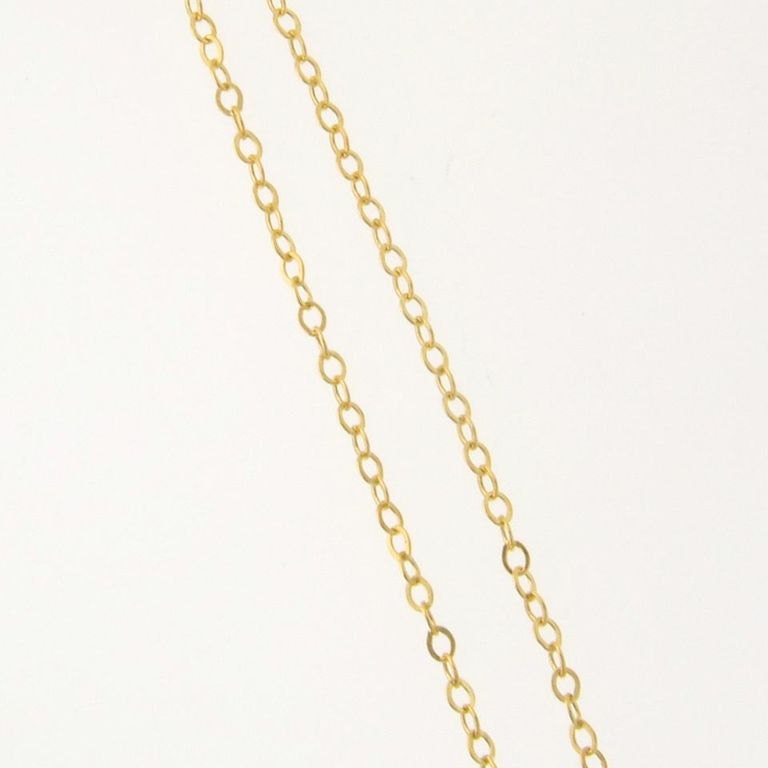 24 Zoll - 14K 1, 6 Mm Gold Gefüllte Flache Runde Kabelkettenhalskette Benutzerdefinierte Längen Verfügbar, Made in Usa/Italien, C4 von MadeOfMetal