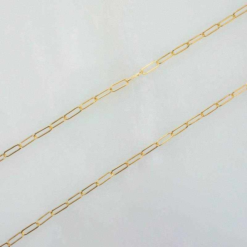 3 Füße 14K Gold Fill 2 X 5 Mm Kabelkette Am Fuß, C7 von MadeOfMetal