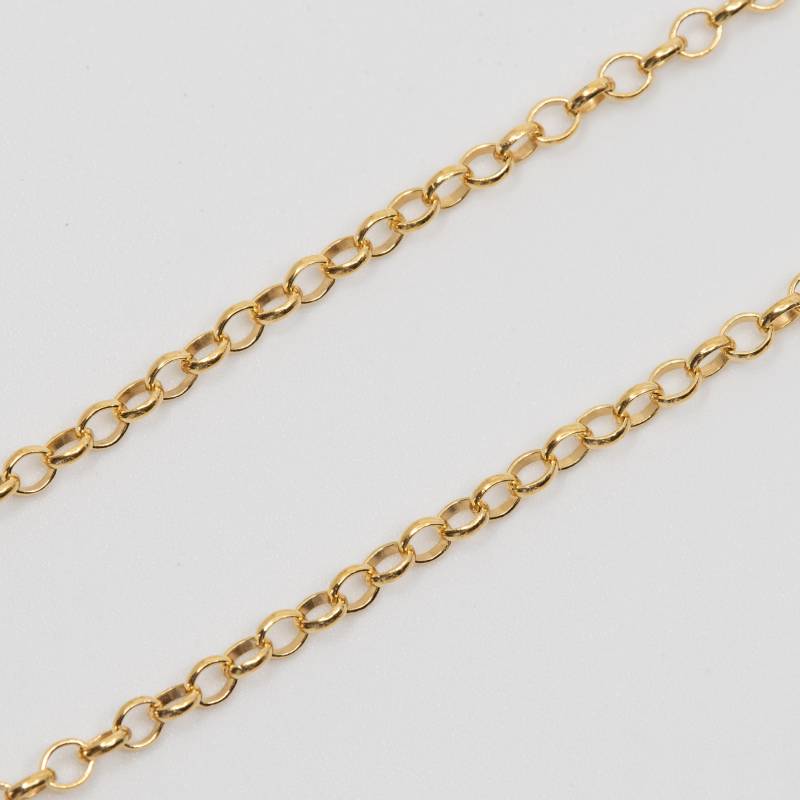 3 Fuß Gold Filled Erbskette 3.3x2.8 Mm - Benutzerdefinierte Längen Erhältlich, C1 von MadeOfMetal