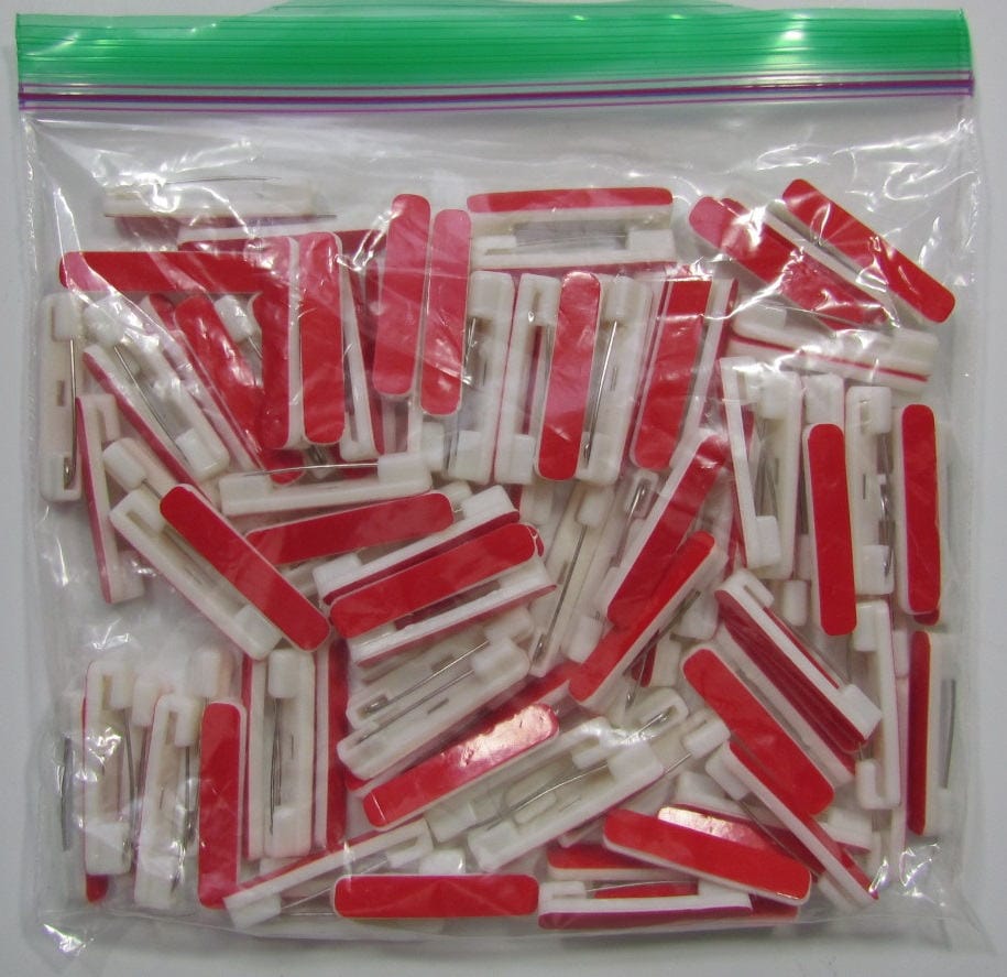 1000 Count - 1, 5 Zoll Weiße Kunststoff Sicherheitsnadel Zurück Mit Klebstoff. Für Namensschilder Und Anstecker. Klebeleiste Anstecknadel 1000 Count - 1, 5 Zoll Weiße Kunststoff Sicherheitsnadel Zurück Mit Klebstoff. Für Namensschilder Und Anstecker. Klebeleiste Anstecknadel von MadePerfectCoasters