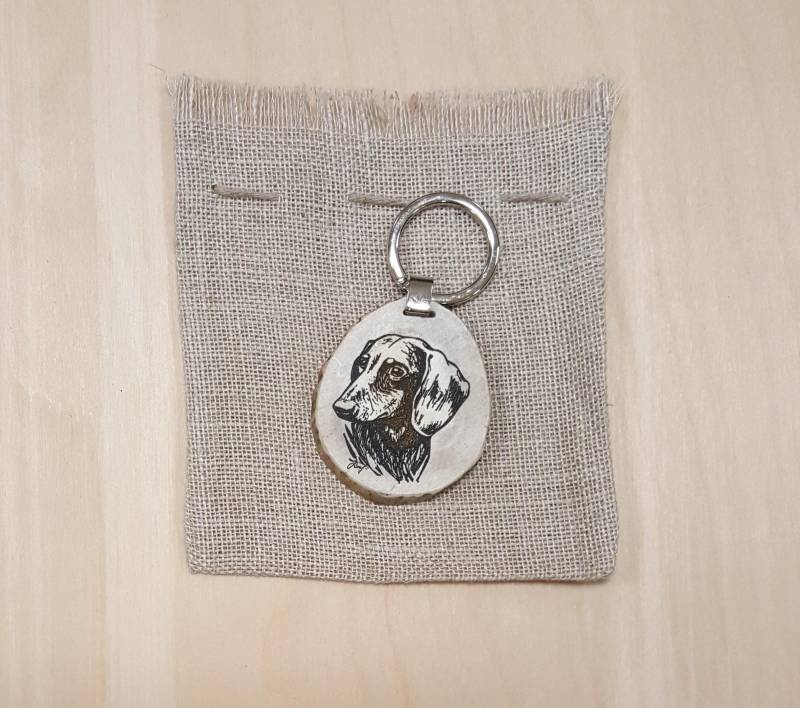 Dackel Geschenk Für Hundeliebhaber Mit Gravur von MadeWithLoveByAleksi