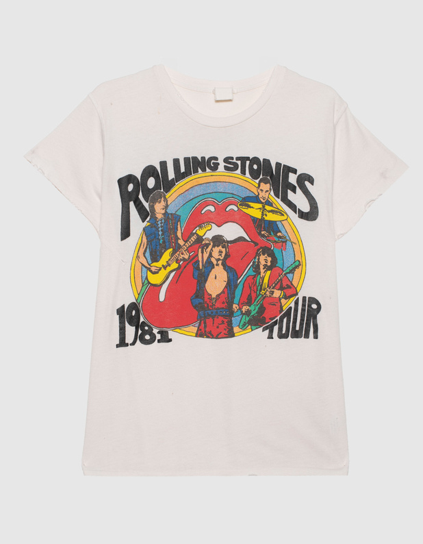 Rolling Stones Vintagewhite von MadeWorn