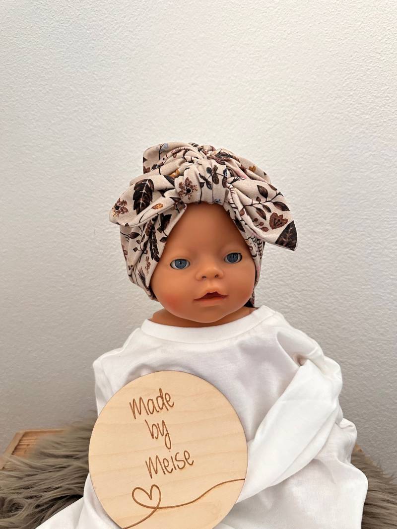 Turban Mütze Mädchen Baby von MadebyMeise
